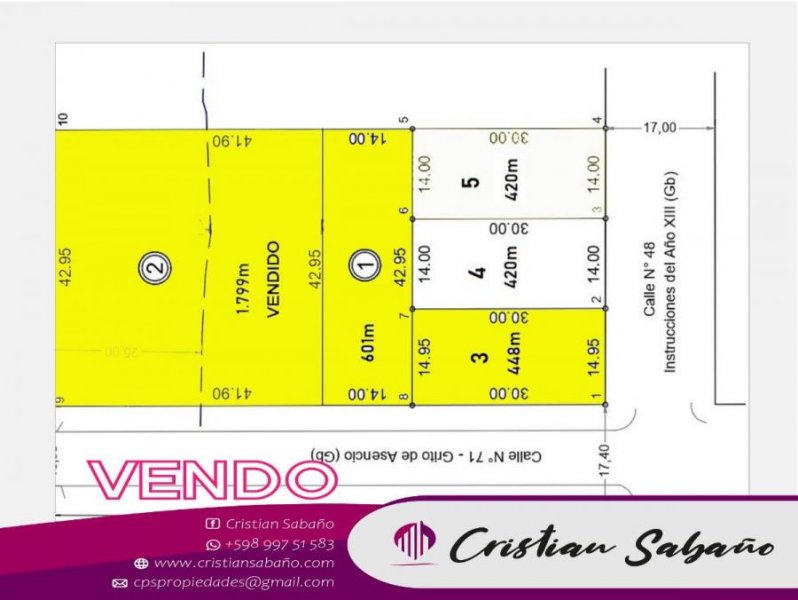 Terreno en Venta en  Paysandú, Paysandu