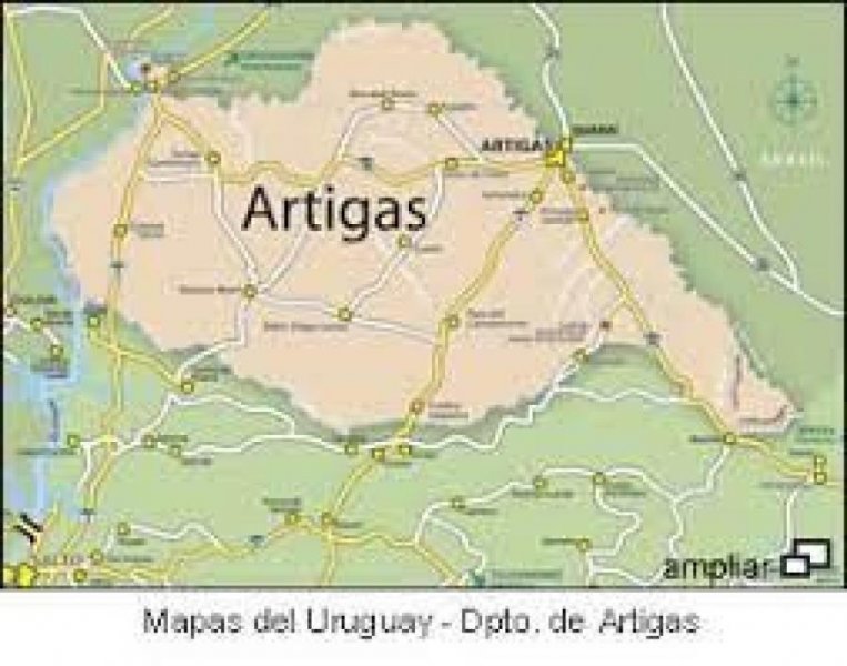 Campo en Alquiler en  Artigas, Artigas
