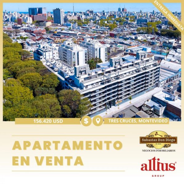 Apartamento en Venta en Tres Cruces Montevideo, Montevideo